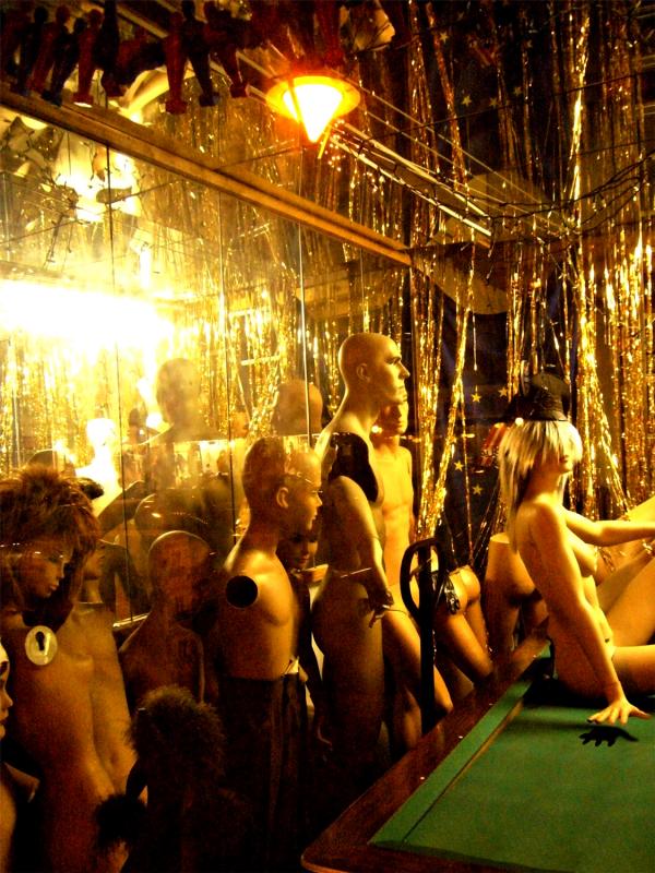partie chez les mannequins